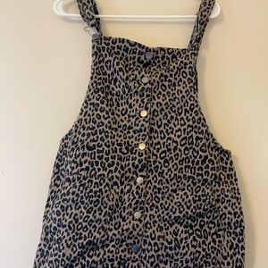Leopard Jean Dress
